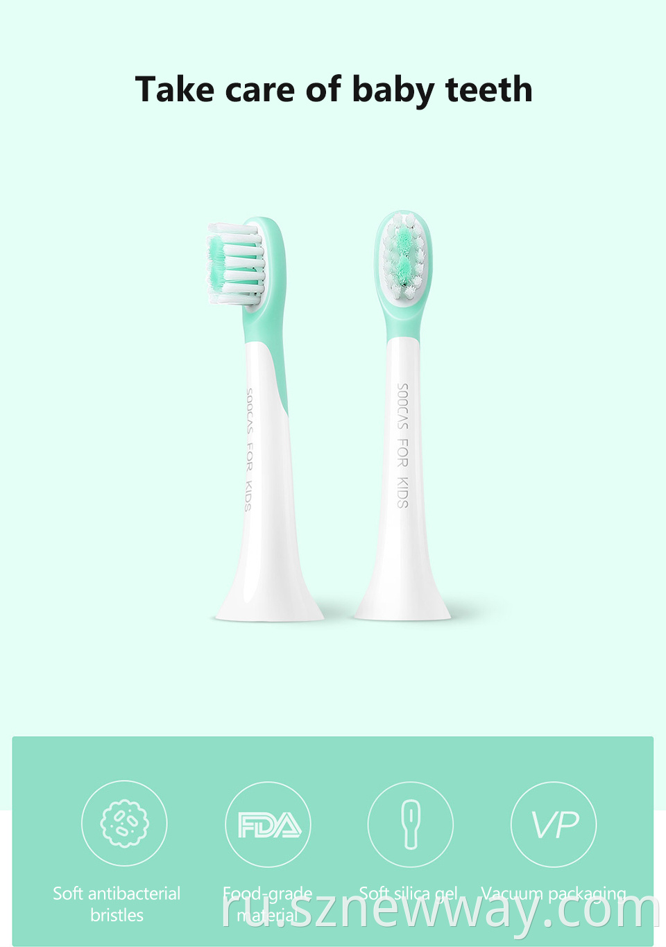 Soocas Electric Toothbrush Heads